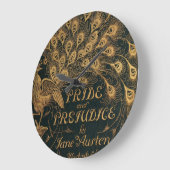 Grande Horloge Ronde Pride and Prejudice Jane Austen (1894) (Angle)
