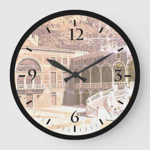 Grande Horloge Ronde Principauté vintage Palais de Monaco