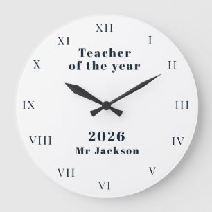 Grande Horloge Ronde Prix de l'école pour l'enseignant de l'année