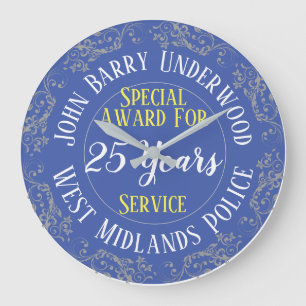 Grande Horloge Ronde Prix du service de police de longue durée du Royau