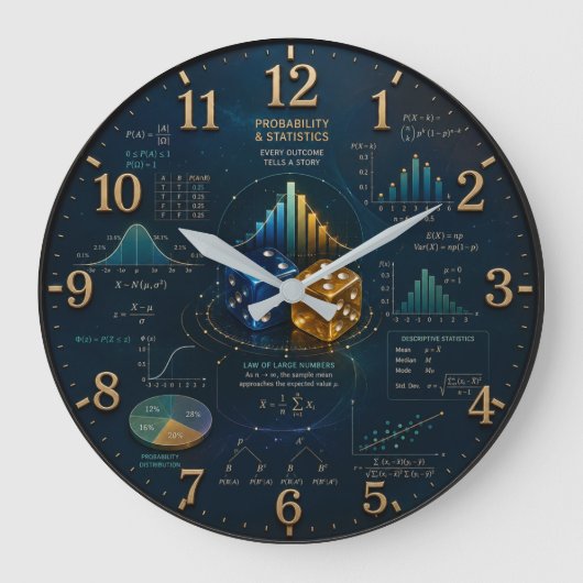 Grande Horloge Ronde Probability & Statistics Mathematics (Recto)