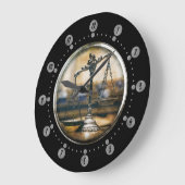 Grande Horloge Ronde Procureur | L'heure de la justice (Angle)