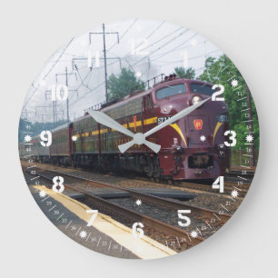 Grande Horloge Ronde PRR E8a 5711 à la PA de Cyrm Lynne