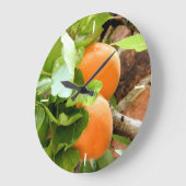 GRANDE HORLOGE RONDE PRUNES (Angle)