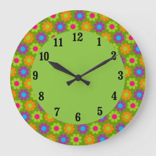 Grande Horloge Ronde Puissance de flux