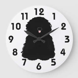 Grande Horloge Ronde Puli Wall Clock