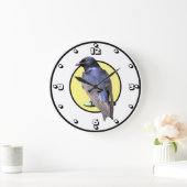 Grande Horloge Ronde Purple (Maison)