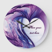 Grande Horloge Ronde Purple grunge (Recto)