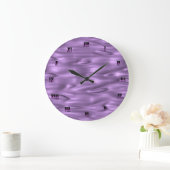 Grande Horloge Ronde Purple Wall Clock (Maison)