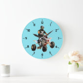 Grande Horloge Ronde Quad Bike (Maison)