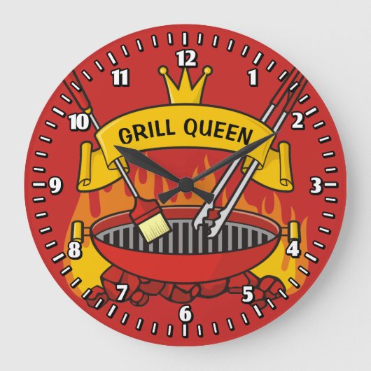 Grande Horloge Ronde Queen Grill (Recto)