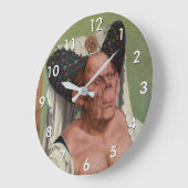 Grande Horloge Ronde Quentin Matsys - Une Vieille Femme Grotesque (Angle)