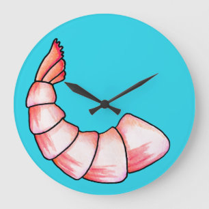 Grande Horloge Ronde Queue de crevettes