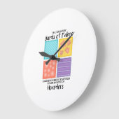 Grande Horloge Ronde Quilting (Angle)