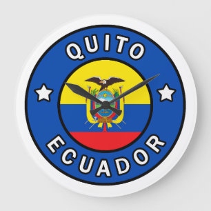 Grande Horloge Ronde Quito Équateur