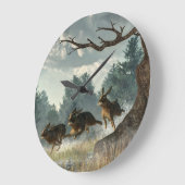 Grande Horloge Ronde Rabbit Race (Angle)