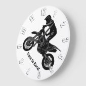 Grande Horloge Ronde Racing de Dirt (Angle)