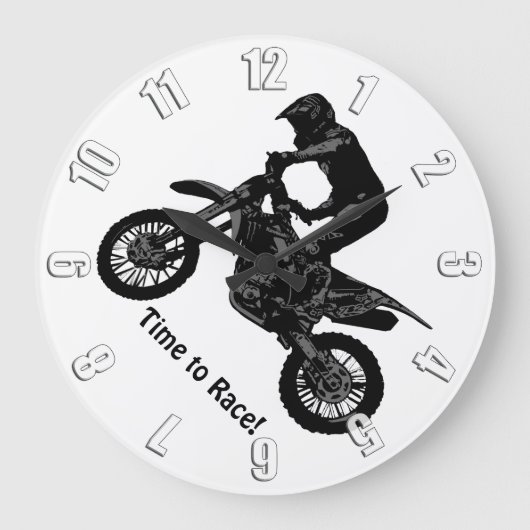 Grande Horloge Ronde Racing de Dirt (Recto)