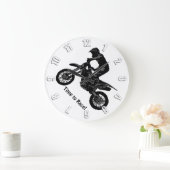 Grande Horloge Ronde Racing de Dirt (Maison)