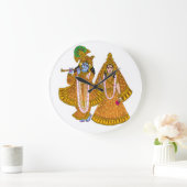 Grande Horloge Ronde Radha Krishna Clock (Maison)