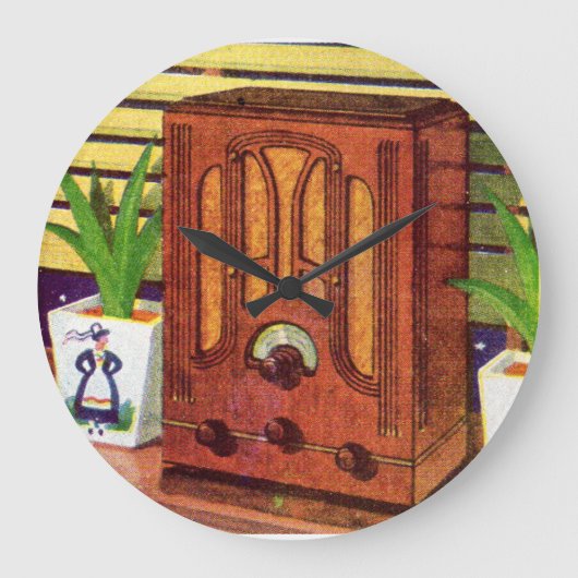 Grande Horloge Ronde Radio de la cathédrale 1937 (Recto)