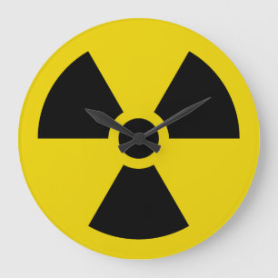 Grande Horloge Ronde Radioactive