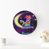 Grande Horloge Ronde Rainbow (Maison)