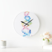 Grande Horloge Ronde Rainbow (Maison)