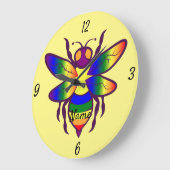 Grande Horloge Ronde Rainbow Bee Thunder_Cove (Angle)