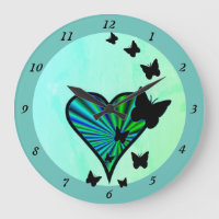 Rainbow heart and Butterfly