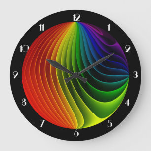 Grande Horloge Ronde Rainbow Twist