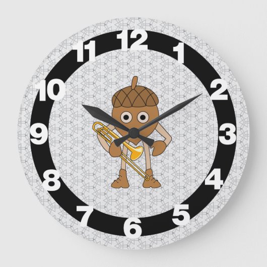 Grande Horloge Ronde Rainure trombone (Recto)