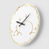Grande Horloge Ronde Ramadan Karim Wall Clock (Angle)