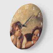 Grande Horloge Ronde Raphael, Sistine Cherub (Angle)