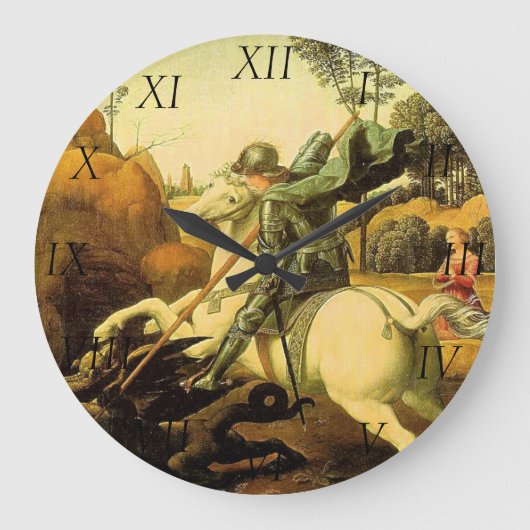 Grande Horloge Ronde Raphael's "St. George and the Dragon" (circa 1505) (Recto)