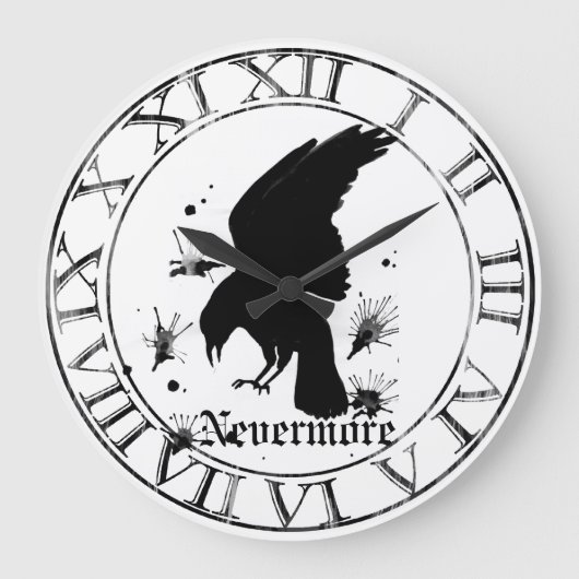 Grande Horloge Ronde Raven Nevermore (Recto)