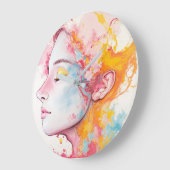 Grande Horloge Ronde Rayon intérieur (Angle)