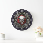 Grande Horloge Ronde ReaperCon 2019 - Logo de Wall Clock (Maison)