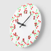Grande Horloge Ronde Red cherry summer fruit (Angle)