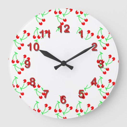 Grande Horloge Ronde Red cherry summer fruit (Recto)