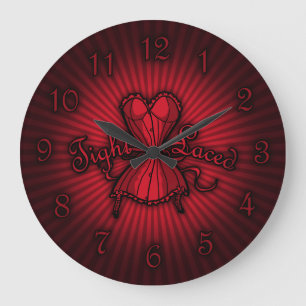 Grande Horloge Ronde Red Corset Tight