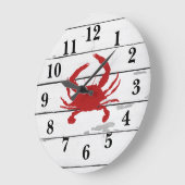 Grande Horloge Ronde Red Crab (Angle)