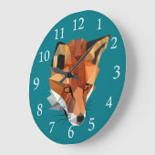 Grande Horloge Ronde Red fox (Angle)