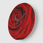 Grande Horloge Ronde Red rosa morning (Angle)