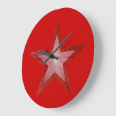 Grande Horloge Ronde Red Star (Angle)