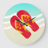 Grande Horloge Ronde Red Yellow Blue Summer (Recto)