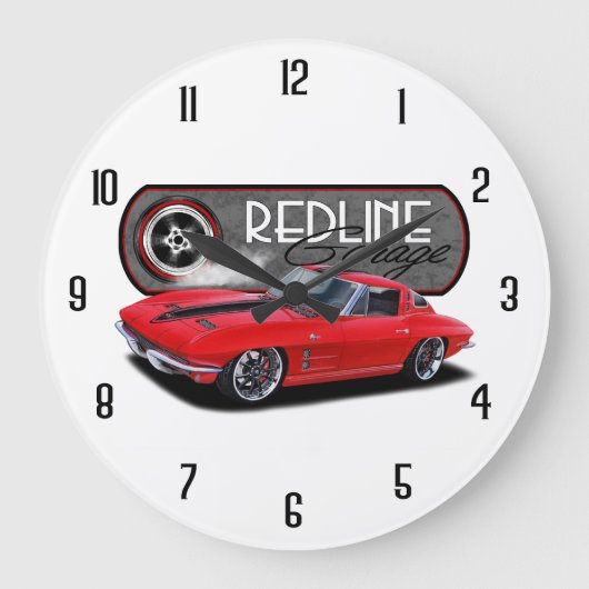 Grande Horloge Ronde Redline Vette (Recto)