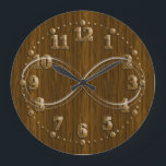 Grande Horloge Ronde Règles scientifiques | Cadeaux Geeks Infinity<br><div class="desc">Science design - great for students,  mataticians,  math/science teachers,  professors,  researchers or for tout you scientist types out there !</div>