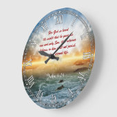 Grande Horloge Ronde Religious Bible quota Versalizable Clock (Angle)