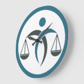 Grande Horloge Ronde Relógio de Parede Jus Expert (Angle)